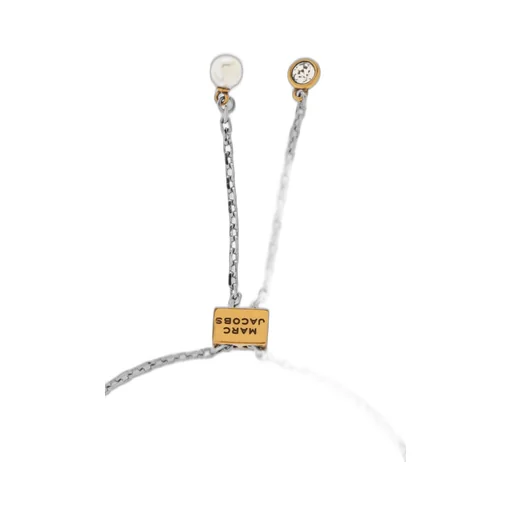 Lipstick And Pearl Charm Bracelet