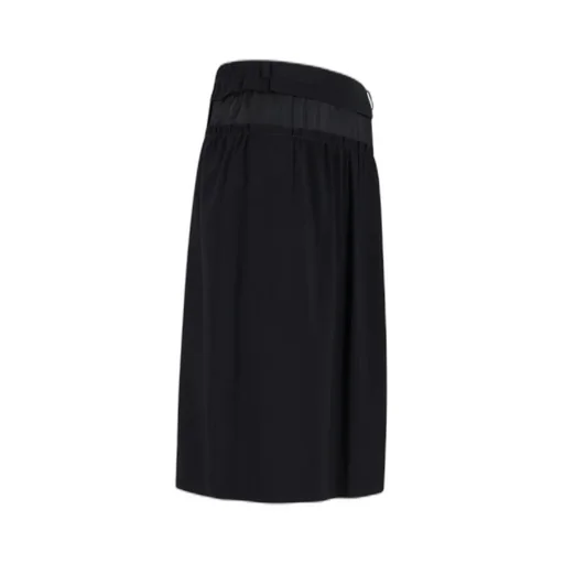 Midi Skirt With Ruffle Detail