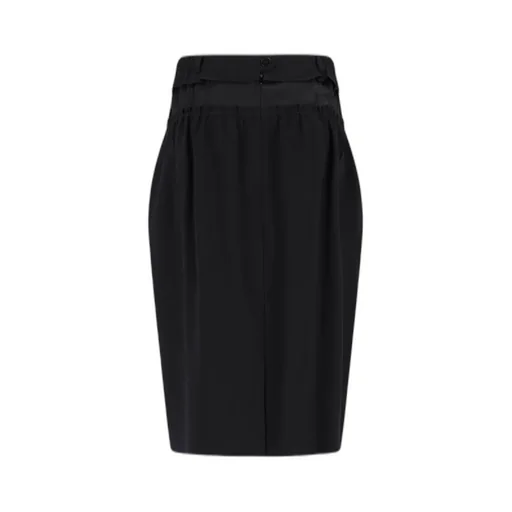Midi Skirt With Ruffle Detail