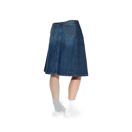 Denim A-Line Skirt