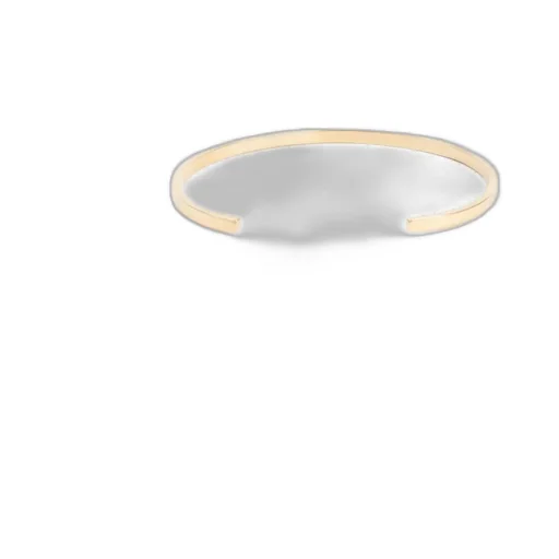 Logo Engraved Cuff Bracelet
