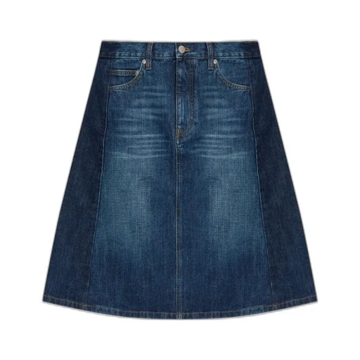 Denim A-Line Skirt