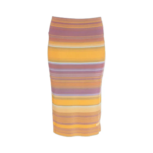 Striped Midi Skirt