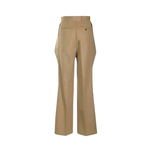 Pleated Wide-Leg Trousers