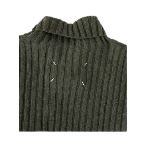 Ribbed Turtleneck Sweater