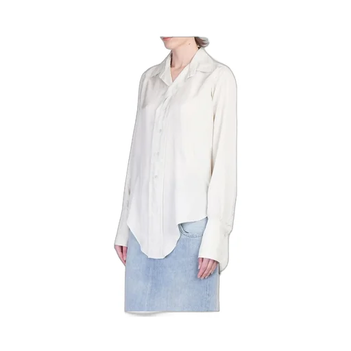 Asymmetric Hem Shirt