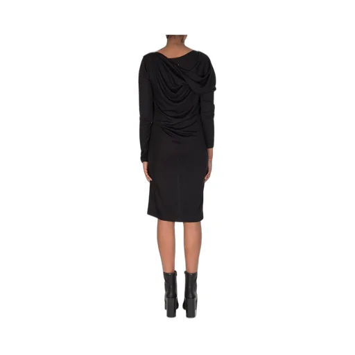 Draped Midi Dress