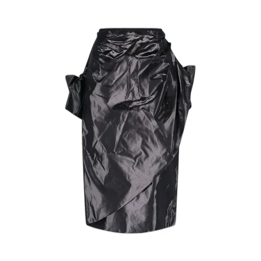 Asymmetric Draped Skirt