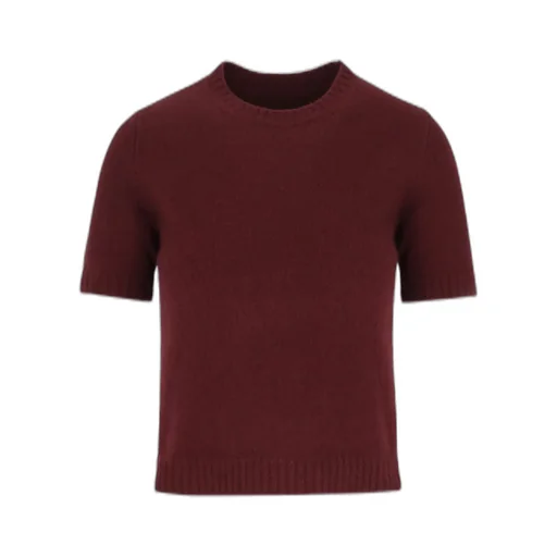 Short Sleeve Knit Sweater