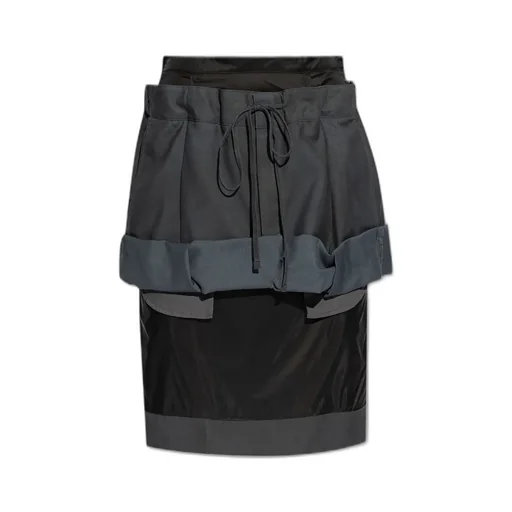 Layered Midi Skirt