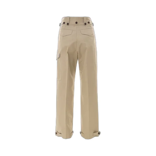 High-Waisted Cargo Pants