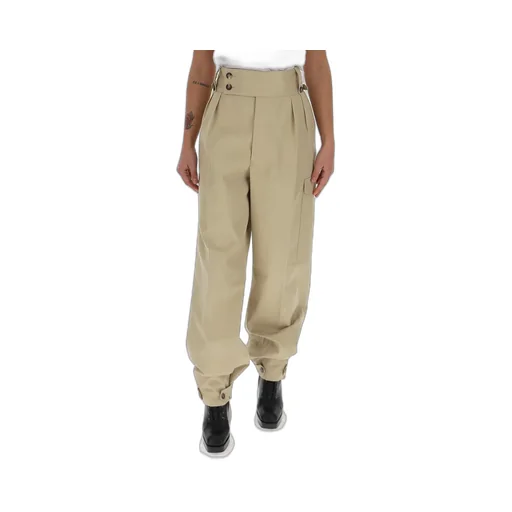 High-Waisted Cargo Pants