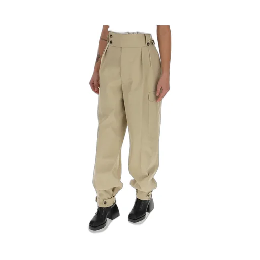 High-Waisted Cargo Pants