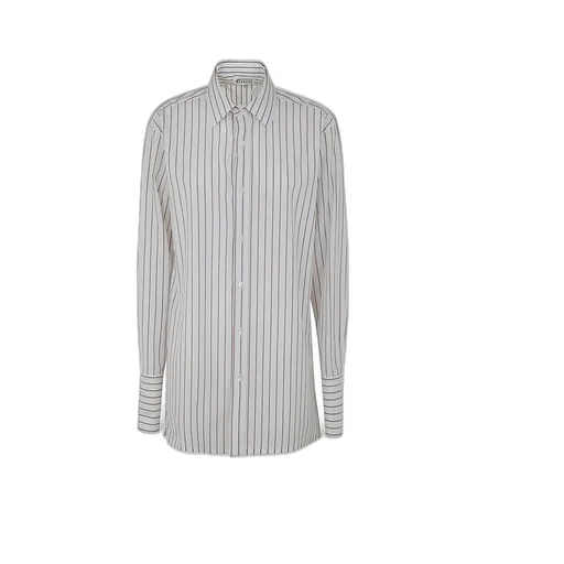 Striped Button-Down Shirt