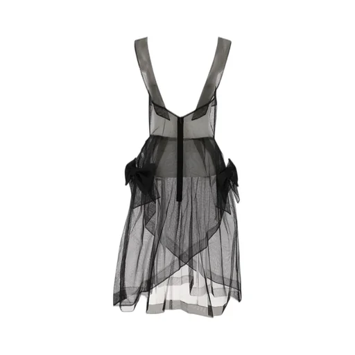 Tulle Dress With Bows