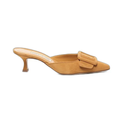Mules With Buckle