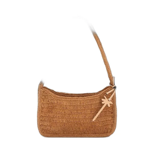 Raffia Shoulder Bag