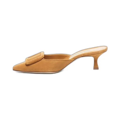 Mules With Buckle