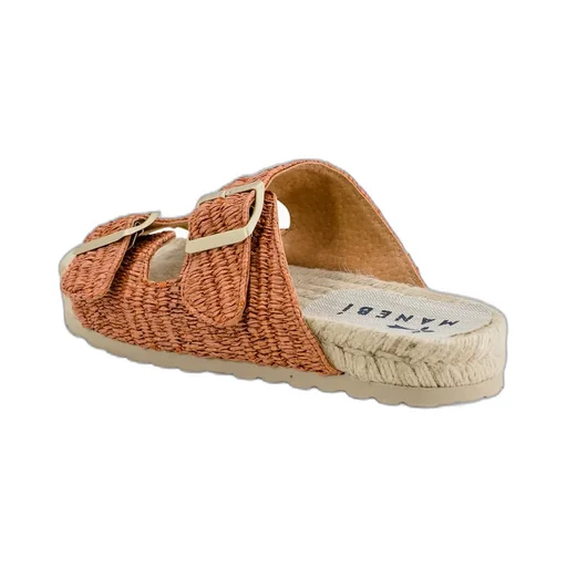 Platform Espadrille Slide Sandals