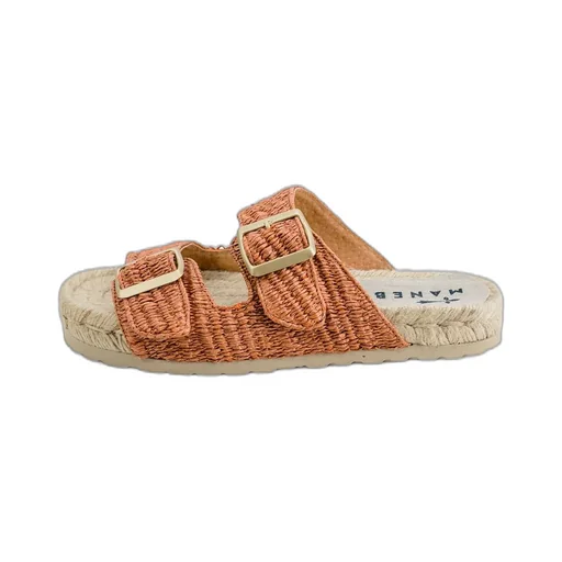 Platform Espadrille Slide Sandals