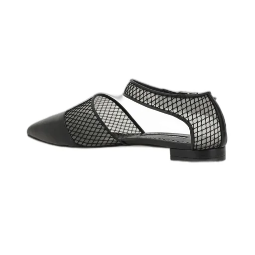 Mesh Pointed Toe Flats