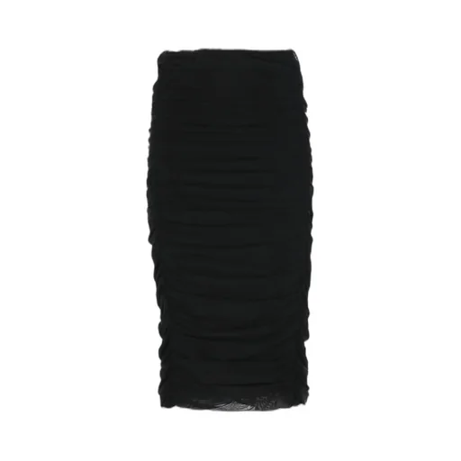 Ruched Midi Skirt
