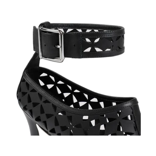 Ankle Strap Peep-Toe Booties