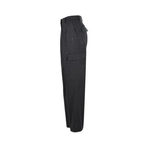 Pinstripe Cargo Pants