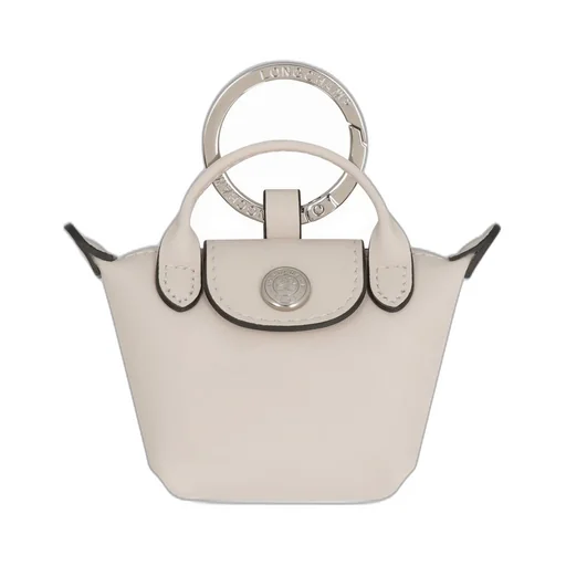 Le Pliage Green Nano Top Handle Bag Charm