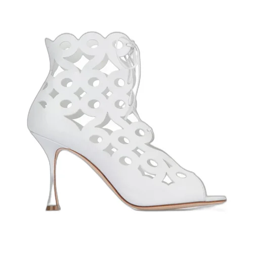 Cutout Ankle Boots