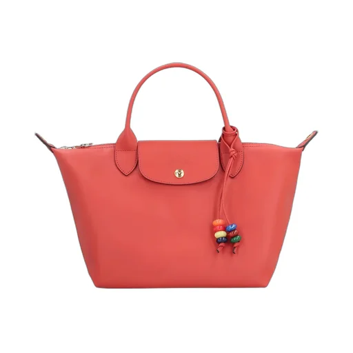 Le Pliage Cuir Top Handle Bag