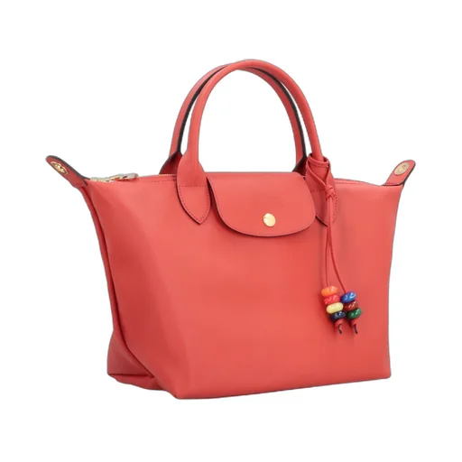 Le Pliage Cuir Top Handle Bag