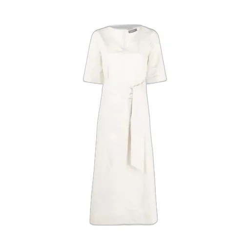 Midi Dress With Belt