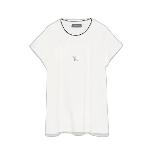 T-Shirt With Star Detail