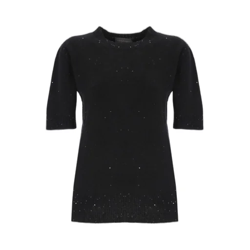 Sequined Knit Top