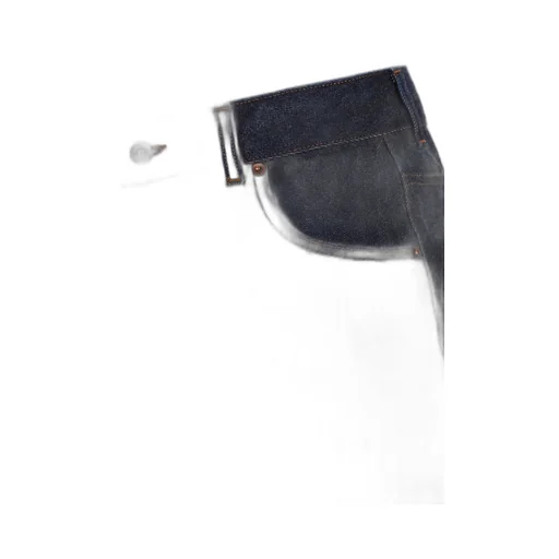 High-Waisted Straight-Leg Jeans