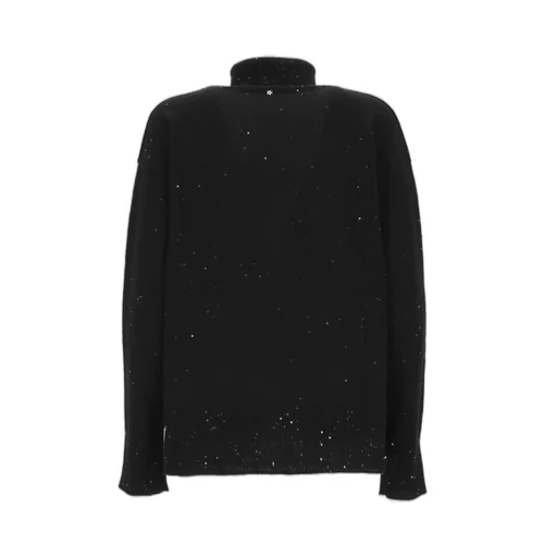 Turtleneck Sweater With Sequins