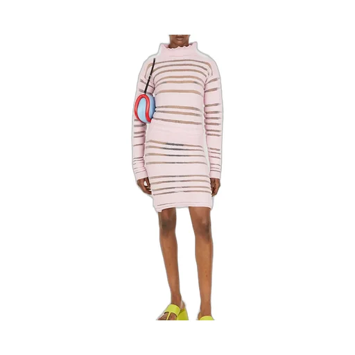 Striped Knit Mini Skirt