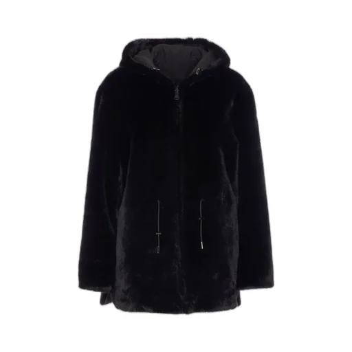 Parka With Hood And Faux Fur Lining