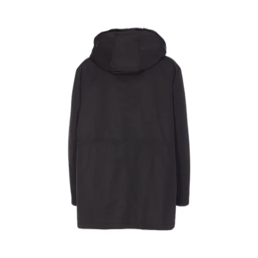 Parka With Hood And Faux Fur Lining