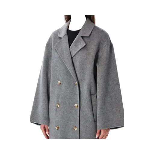 Double-Breasted Wool Coat