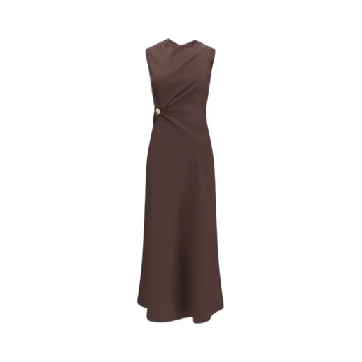 Sleeveless Draped Dress