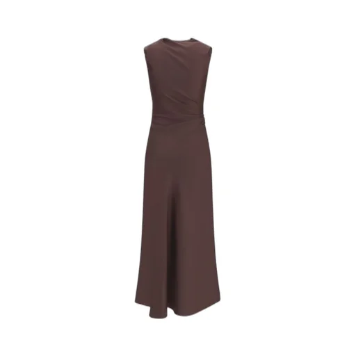 Sleeveless Draped Dress