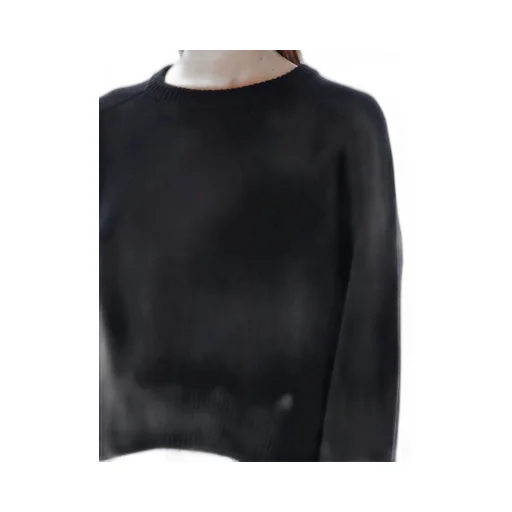 Cropped Crewneck Sweater