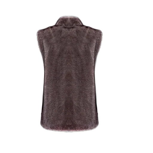 Sleeveless Fur Vest