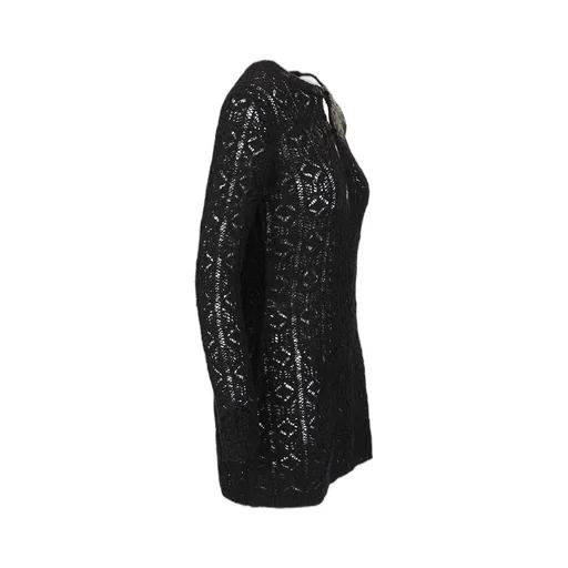 Openwork Knit Tunic