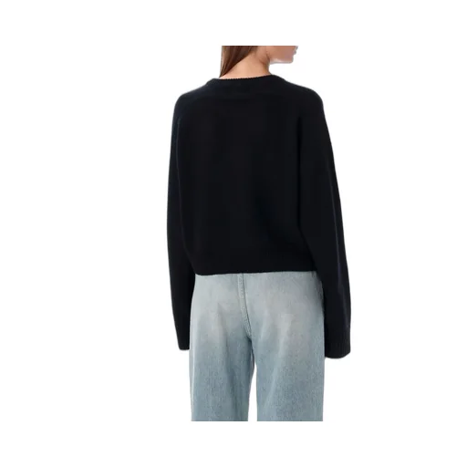 Cropped Crewneck Sweater