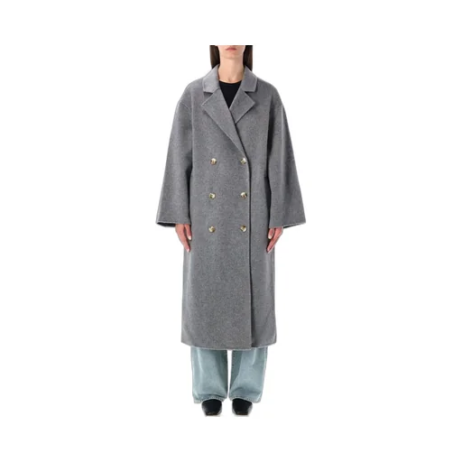 Double-Breasted Wool Coat