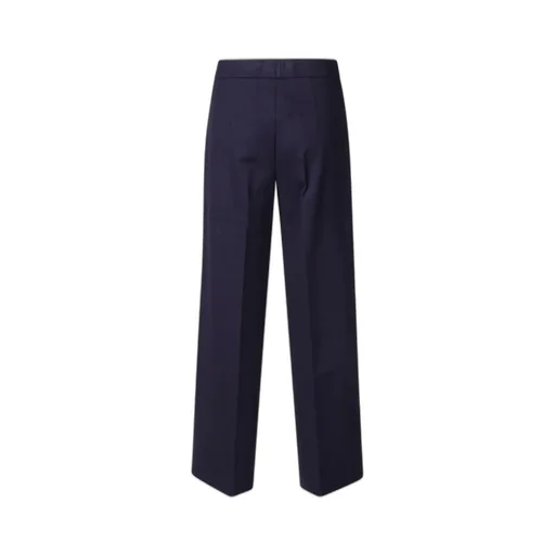 High-Waisted Wide-Leg Trousers
