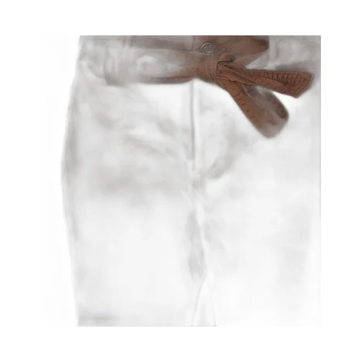 High-Waisted Flared Trousers